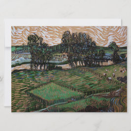 Landskap med bro över Oise (van Gogh) Kort