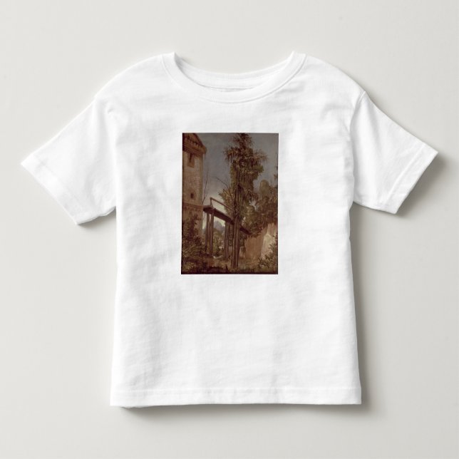 Landskap med en spång, c.1518-20 tee shirt (Framsida)