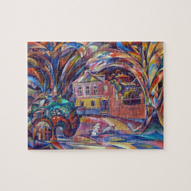 Landskap med gåvan för pussel för Caramelsmak den (Horisontell)