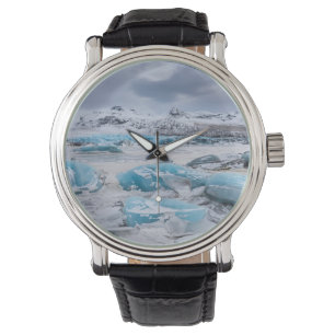 Landskap med glaciäris, Island Armbandsur