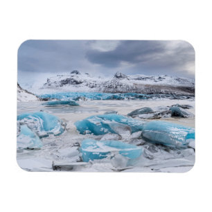Landskap med glaciäris, Island Magnet