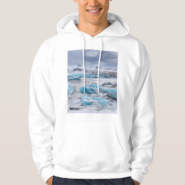 Landskap med glaciäris, Island Munkjacka (Framsida)