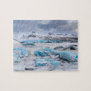Landskap med glaciäris, Island Pussel