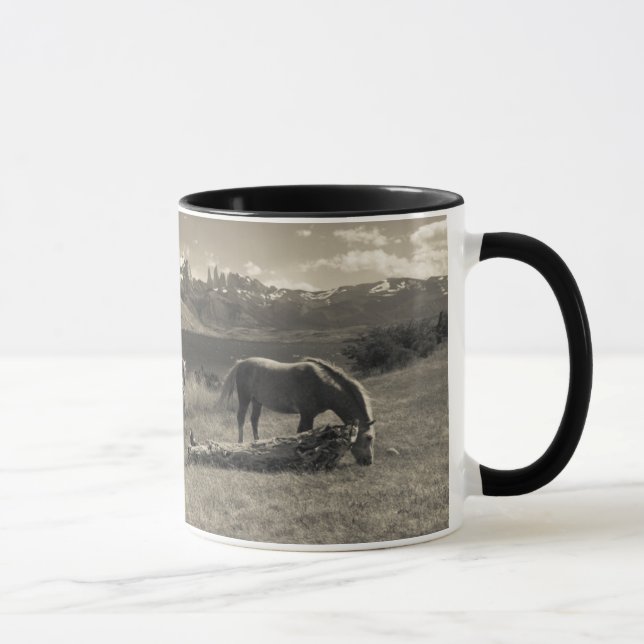 Landskap med hästar mugg (Höger)