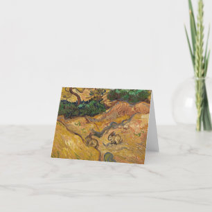 Landskap med kaniner, 1889 av Vincent van Gogh Tack Kort
