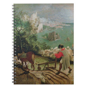 Landskap med nedgången av Icarus, c.1555 Anteckningsbok
