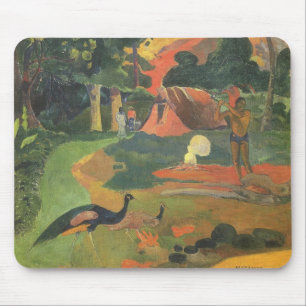 Landskap med påfåglar av Paul Gauguin Musmatta