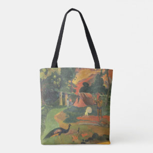 Landskap med påfåglar av Paul Gauguin Tygkasse