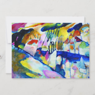 Landskap med regn av Wassily Kandinsky Inbjudningar