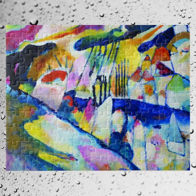 Landskap med regn av Wassily Kandinsky Pussel (Skapare uppladdad)