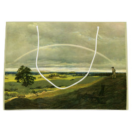 Landskap med regnbåge (av Caspar David Friedrich)