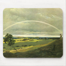 Landskap med regnbåge (av Caspar David Friedrich)