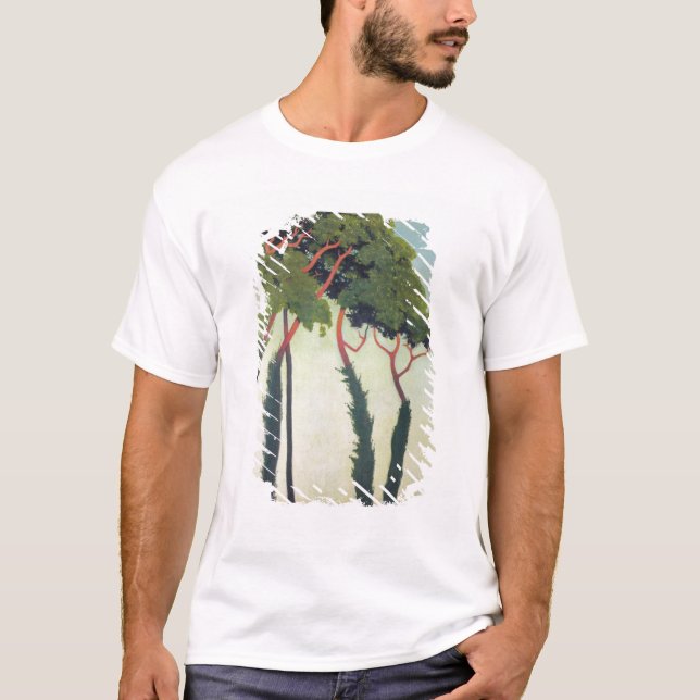 Landskap med Träd, 1911 Tee Shirt (Framsida)