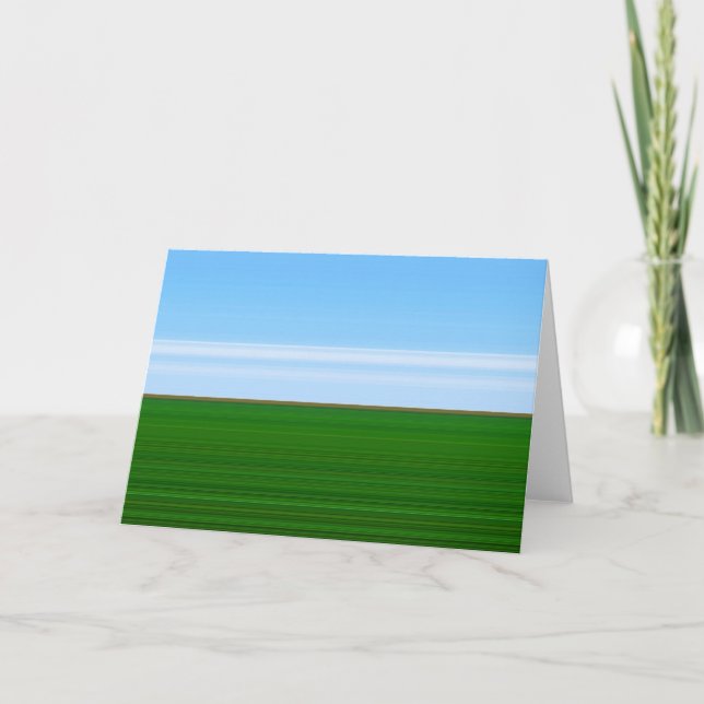 Landskap - Minimalistiskt Stil Kort (Framsida)