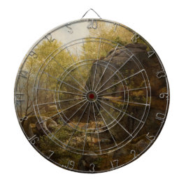 Landskap nära Conway, North Wales (av A.H. Wyant) Darttavla