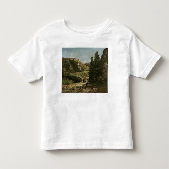 Landskap nära Ornans, c.1858 T Shirt (Framsida)
