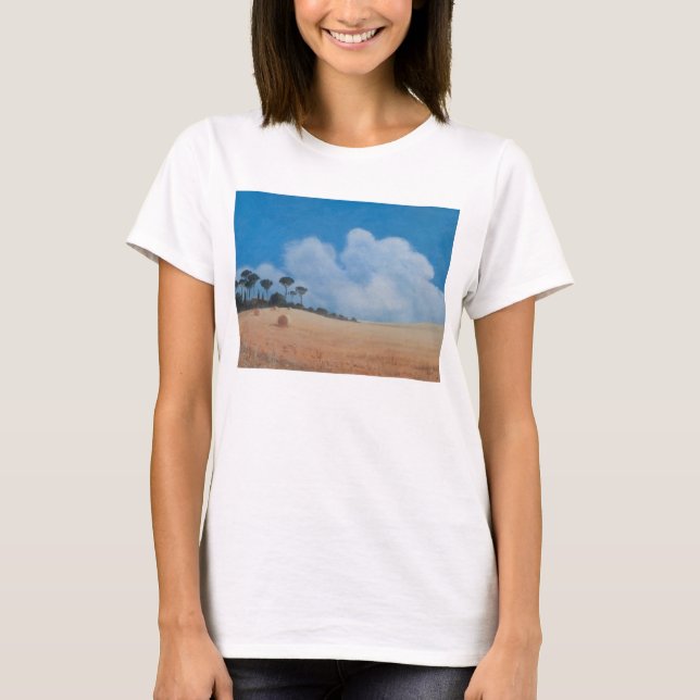 Landskap nära Paganico 2012 Tee Shirt (Framsida)