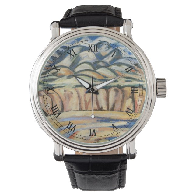 Landskap, New Mexico av Marsden Hartley, Finkonst Armbandsur (Framsida)