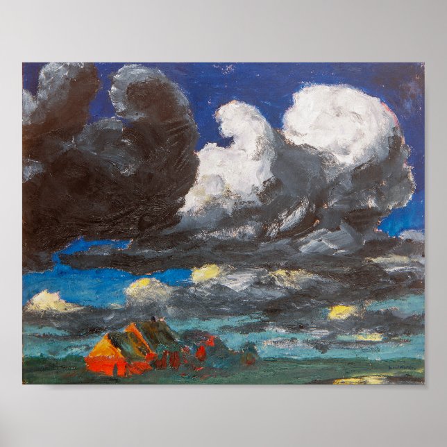 Landskap, Nordfriesland | Emil Nolde | Poster (Framsidan)