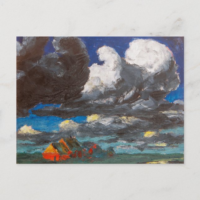 Landskap, Nordfriesland | Emil Nolde | Vykort (Framsida)
