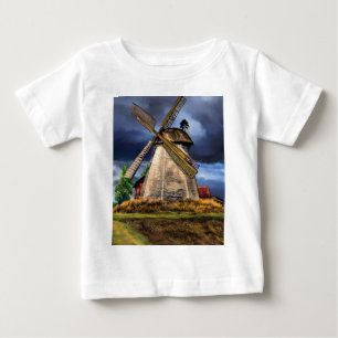 Landskap och väder i Nederländerna - Teckning T Shirt