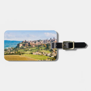 Landskap över Orvieto Bagagebricka