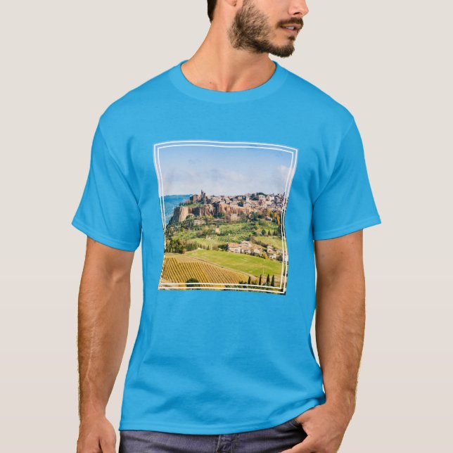 Landskap över Orvieto T Shirt (Framsida)
