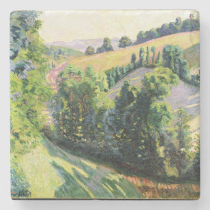 Landskap på Pontgibaud, c.1895 (olja på kanfas) Stenunderlägg