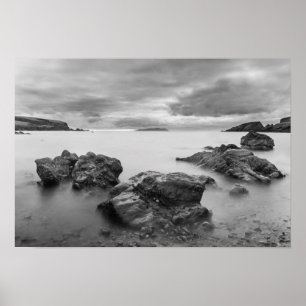 Landskap på Väster Shetland Poster