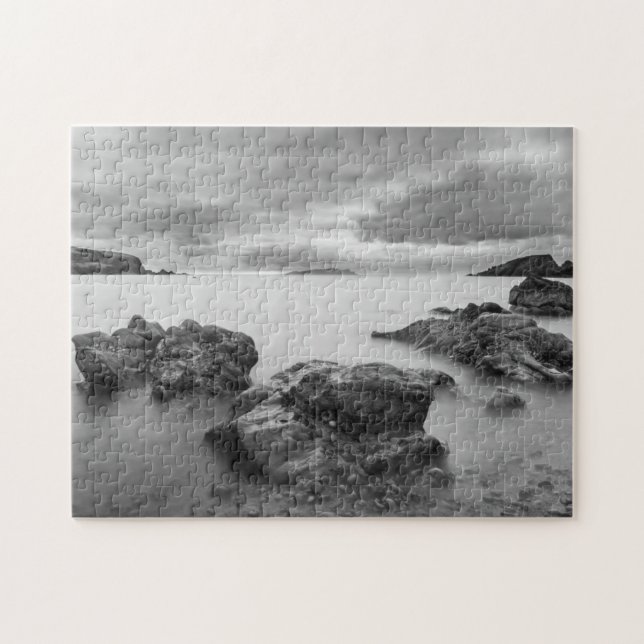 Landskap på västra Shetland Pussel (Horisontell)