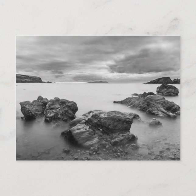 Landskap på västra Shetland Vykort (Framsida)