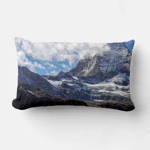 Landskap Schweiz Alperna Matterhorn Mountain Lumbarkudde