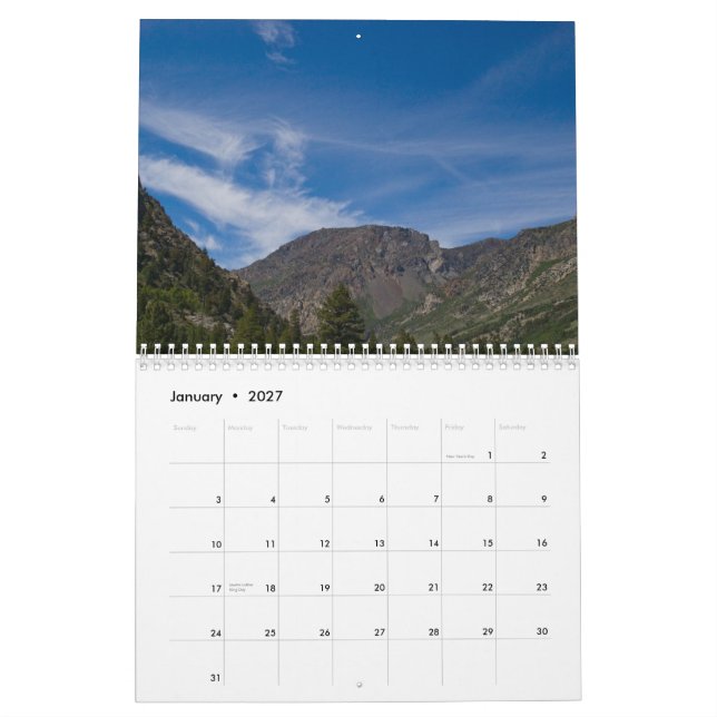 Landskap & sjölandskap 2015 kalender (Jan 2027)
