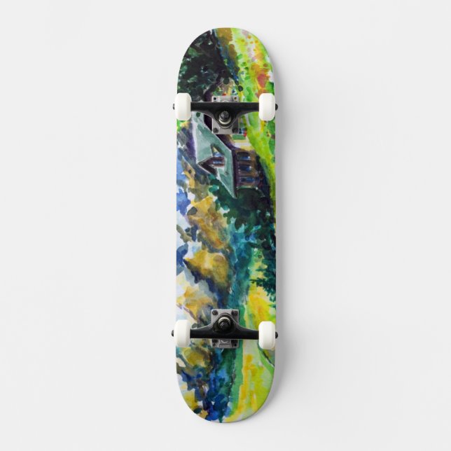 Landskap Skateboard Bräda 19,5 Cm (Framsida)