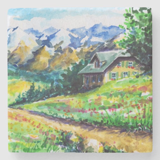 Landskap Stenunderlägg (Framsidan)
