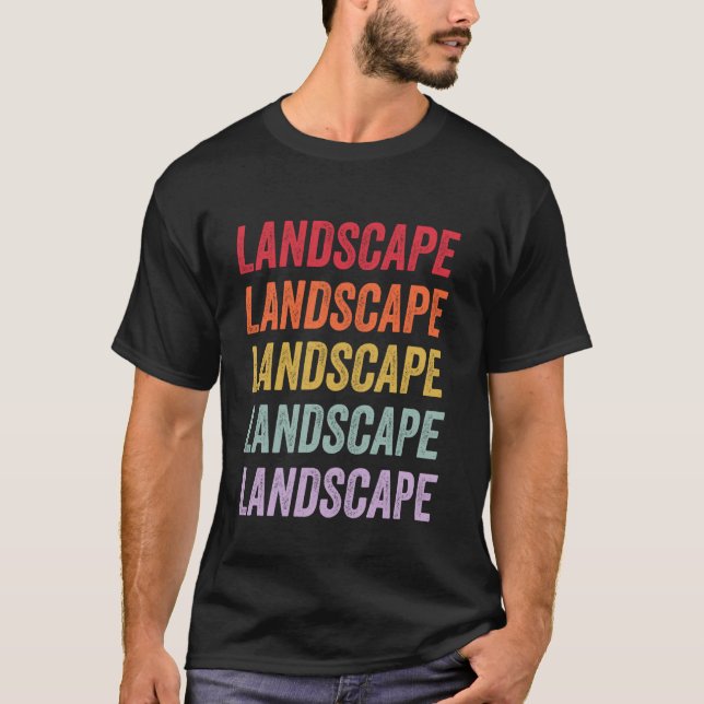 Landskap T Shirt (Framsida)