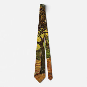 Landskap, träd och figurer av Vincent van Gogh Slips
