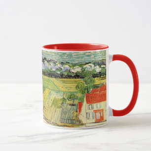 Landskap, vagn och tåg av Vincent van Gogh Mugg