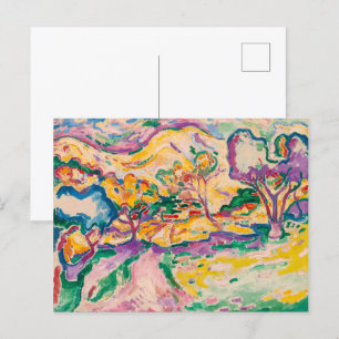 Landskap vid La Ciotat   Georges Braque   Vykort