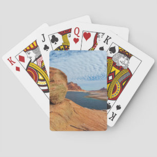 Landskap vid Lake Powell Kortlek