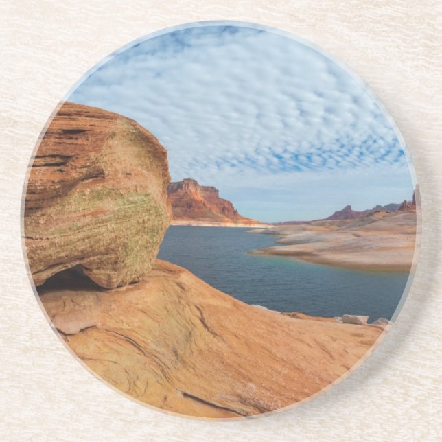 Landskap vid Lake Powell Underlägg (Framsidan)