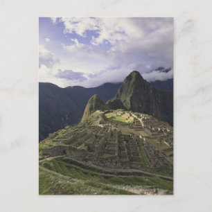 Landskap vid Machu Picchu, Peru Vykort