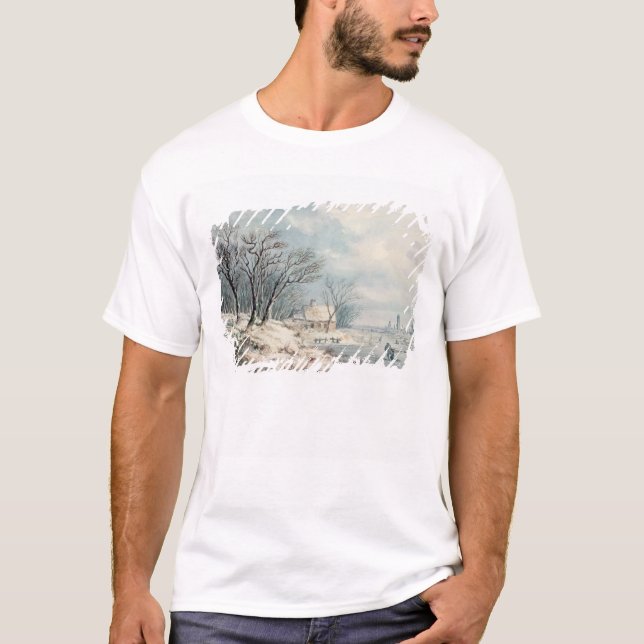 Landskap: Vinter Tee (Framsida)