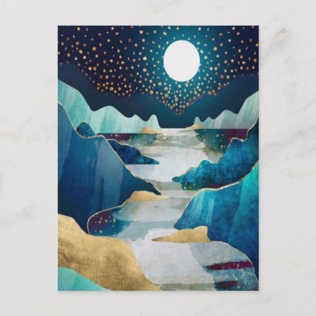 landskap vykort (Framsida)