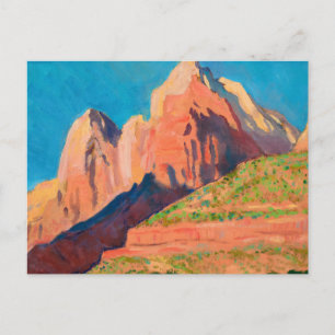 Landskap, Zion National Park av Maynard Dixon Vykort