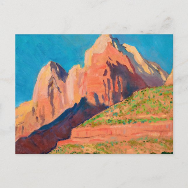 Landskap, Zion National Park av Maynard Dixon Vykort (Framsida)