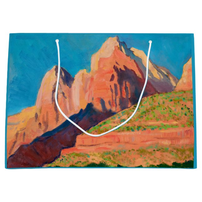 Landskap, Zion nationalpark av Maynard Dixon (Framsidan)