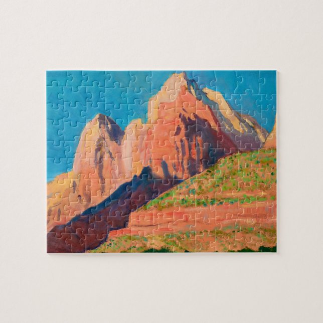 Landskap, Zion nationalpark av Maynard Dixon Pussel (Horisontell)