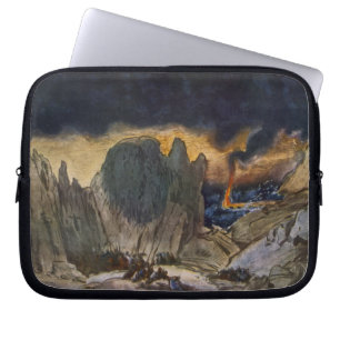 Landskapdesign från Phedre, 1917 (färglithoen) Laptop Sleeve