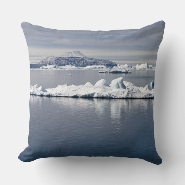 Landskapet Antarctica Kudde (Framsida)